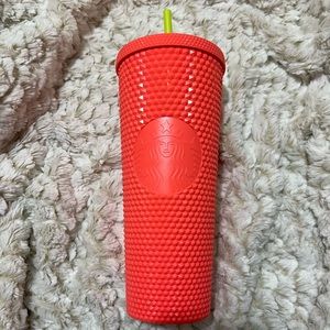 Summer Pink Starbucks Bling Cup